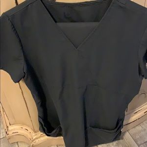 Urbane grey scrub set medium